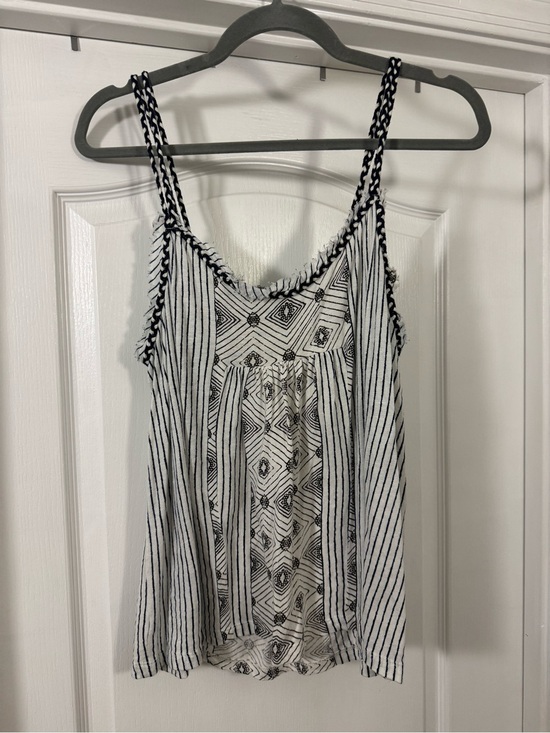 Lucky Brand Tops - Lucky Brand Navy & White Striped Tank